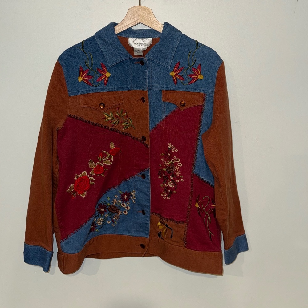 Diane's Essentials Embroidered Jacket - image 1